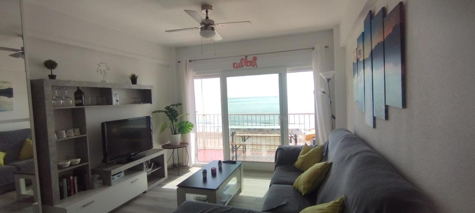 Primera Linea En Cullera Con Piscina. Inmejorables Vistas Ngoại thất bức ảnh